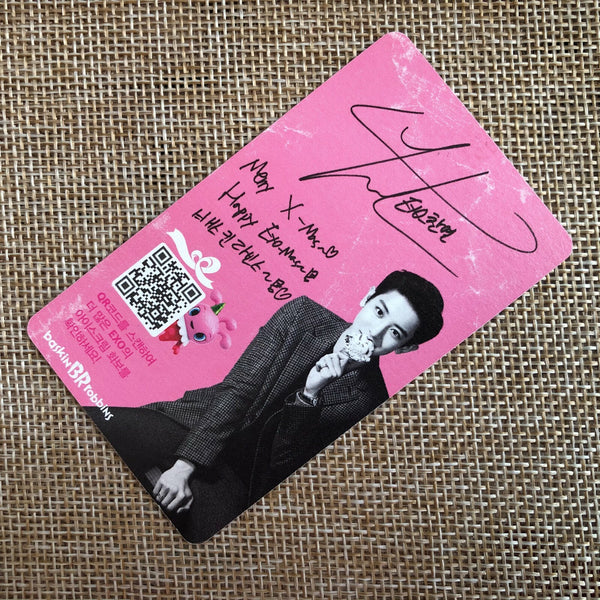 EXO CHANYEOL [ Baskin Robbins ] Official Photocard, EXO-K / New / Gift