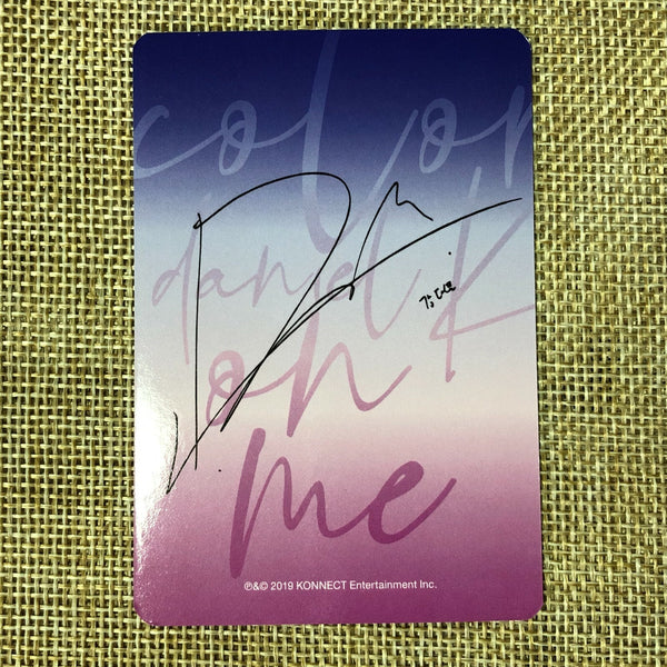 WANNA ONE KANG DANIEL #3 [Color On Me] Official Photocard, 1st Single / Gift