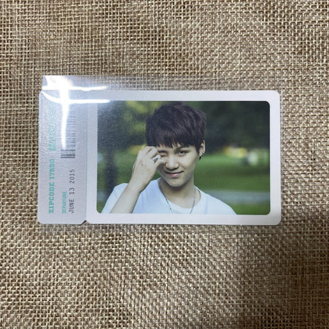 BTS SUGA [ 2nd Muster 17520 ] Official Photocard Photo Ticket / New, Rare / Gift