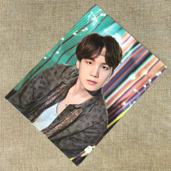 BTS SUGA [Summer Package 2018 in Saipan] Official Mini Poster Postcard / Gift