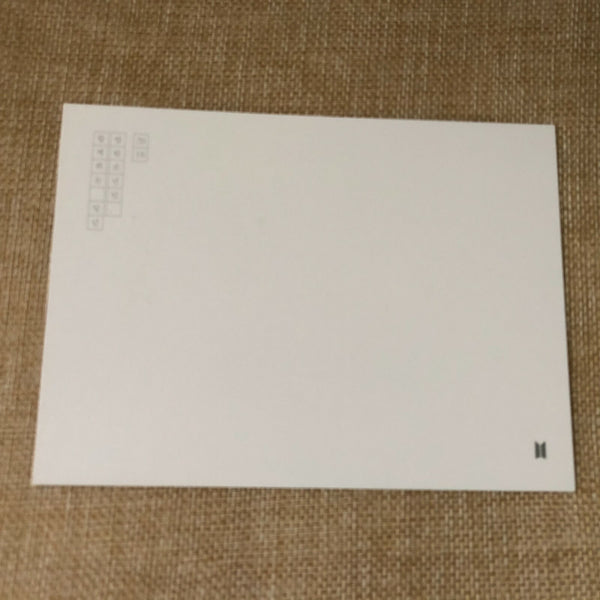 BTS SUGA [ 2018 Season's Greetings ] Official Limited Postcard / New / Gift