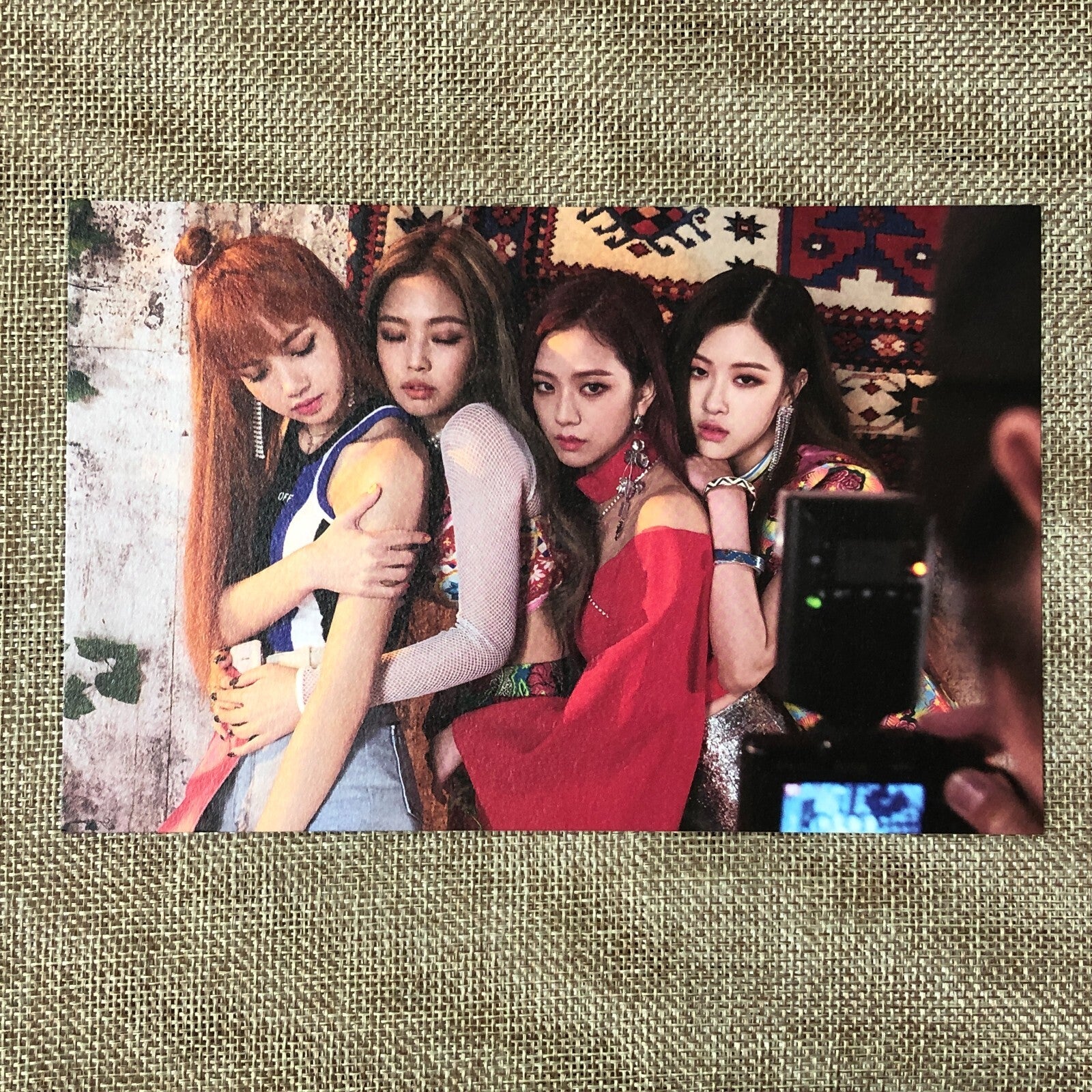 BLACKPINK GROUP #1 [Pop-Up Store As If It's Your Last] Official Postcard / Gift