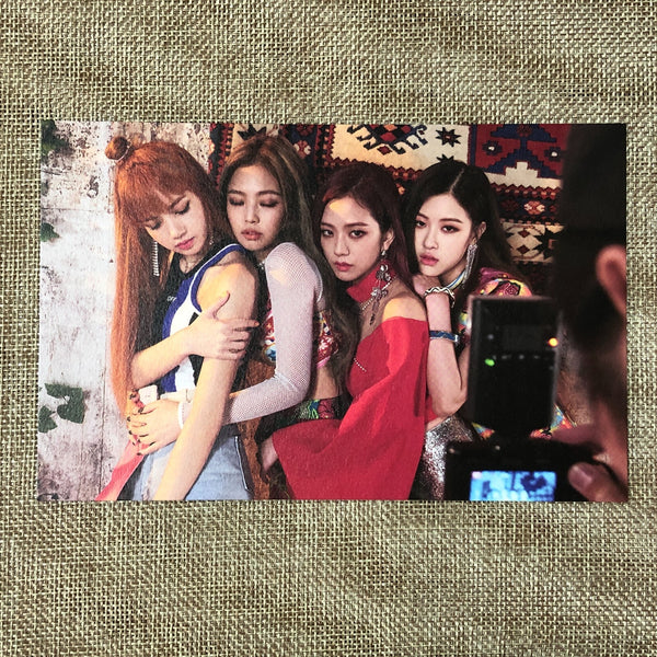 BLACKPINK GROUP #1 [Pop-Up Store As If It's Your Last] Official Postcard / Gift