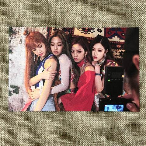 BLACKPINK GROUP #1 [Pop-Up Store As If It's Your Last] Official Postcard / Gift