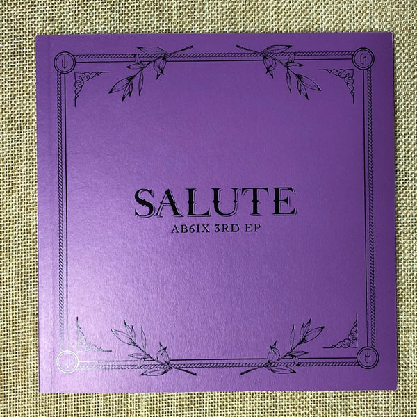 AB6IX [ SALUTE ] 3rd Album Loyal Ver. / CD+ Photobook + Memo Board, NO PC / New