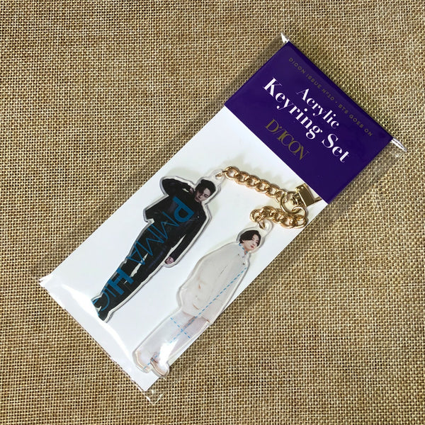 BTS JUNGKOOK [ DICON Vol 10 ] Official Acrylic Key Ring Set / New / Gift