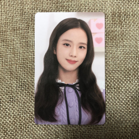 BLACKPINK JISOO #1 [ THE GAME Photocard Collection ] Valentine's Ed / New/GFT