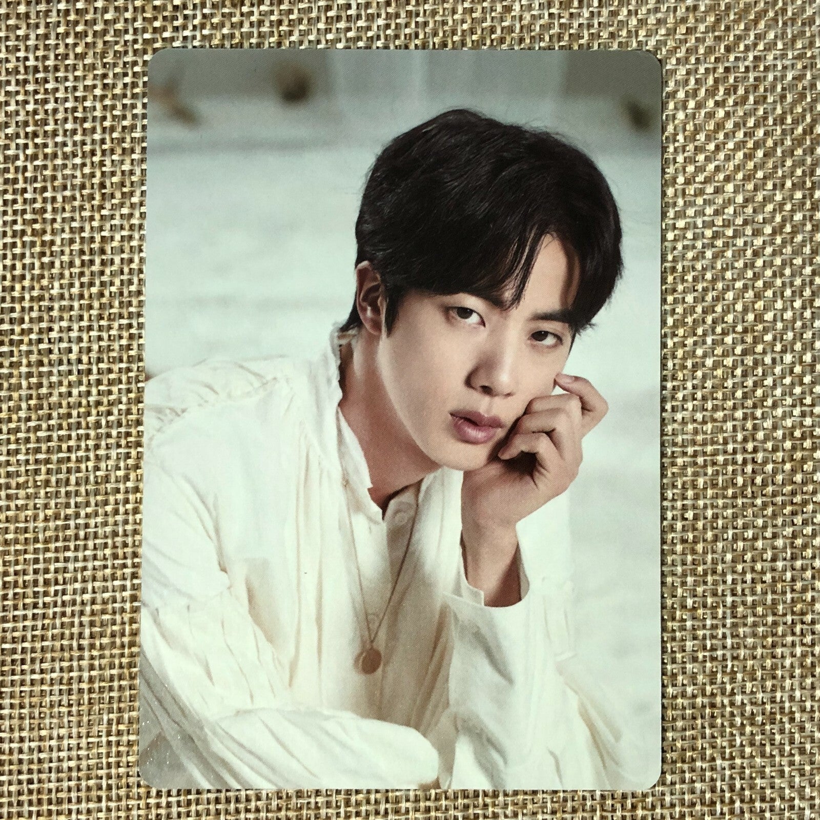 BTS JIN 1/8 [ Map Of The Soul Tour ] Official Mini Photocard / New / Gift