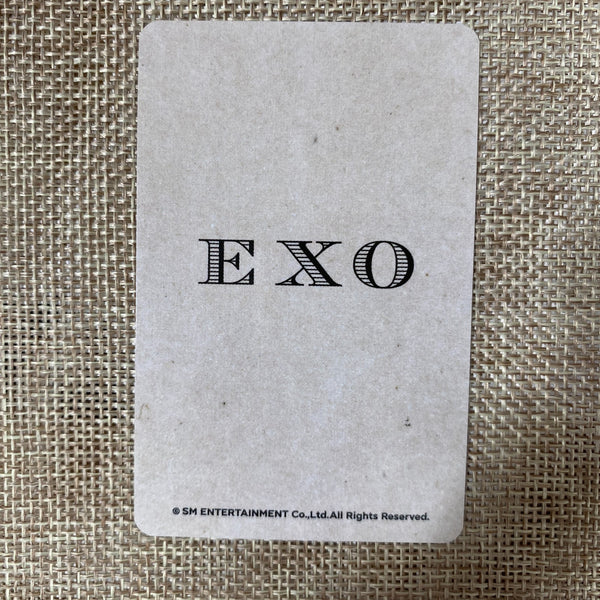 EXO CHANYEOL [2020 Season's Greeting] Official Photocard, POB Withdrama / New/+G