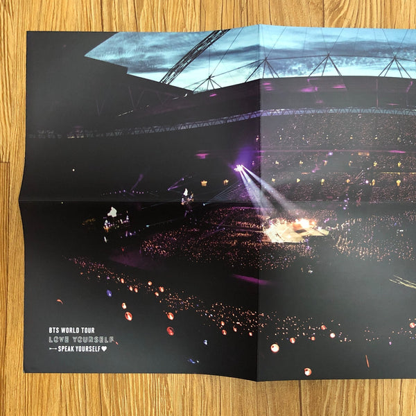 BTS GROUP [ Speak Yourself World Tour London DVD ] Official Poster / New / Gift