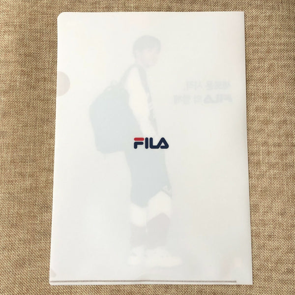 BTS J-HOPE [ FILA ] Official Clear File Holder / New, Rare / Gift