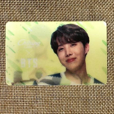 BTS J-HOPE [ Chilsung Cider ] Official Lenticular Photocard / New, Rare / Gift