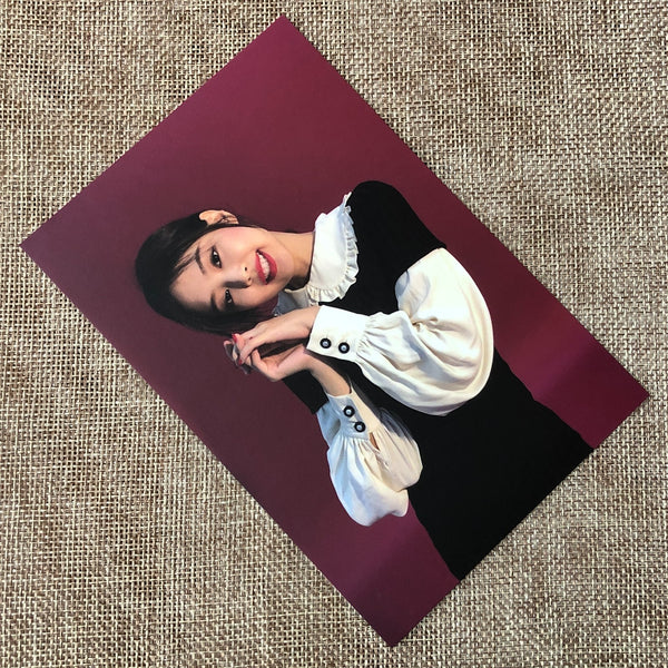 BLACKPINK JENNIE #3 [Fanclub BLINK 1st Membership Kit] Official Postcard / Gift