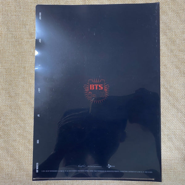 BTS [2014 Live Trilogy The Red Bullet] Official Clear File Set / New, Rare /+G