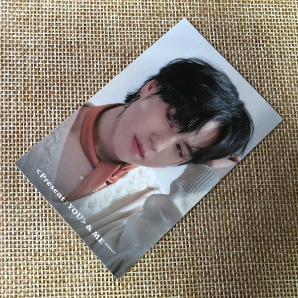 GOT7 YUGYEOM [ Present : You & me repackage Official Photocard ] / New / +Gift