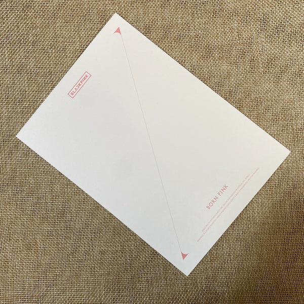 BLACKPINK LISA #4 [Born Pink] Official Large Postcard, Box Set Ver. / New / Gift