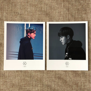 EXO SUHO [ EX'ACT ] Official Polaroid Photocard Set of 2 / Postcard / New / Gift