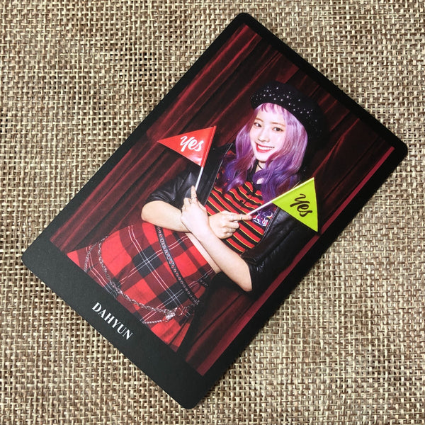 TWICE DAHYUN [ YES or YES Pre-Order ] Official Photocard, A Ver / New / Gift
