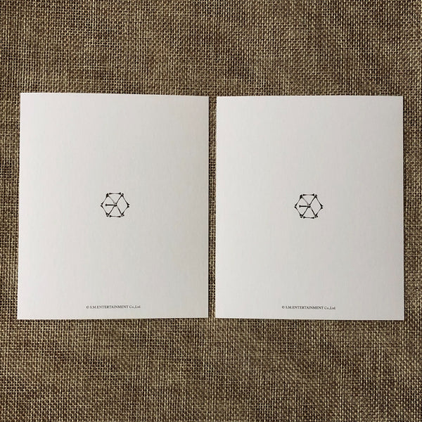 EXO KAI [ EX'ACT ] Official Polaroid Photocard Set of 2, Postcard / New / Gift