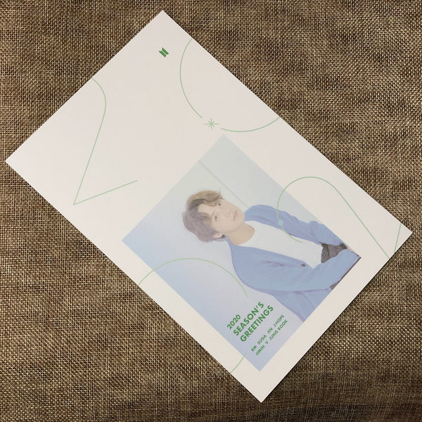 BTS J-HOPE [ 2020 Season's Greetings ] Official Limited Mini Poster / New / Gift