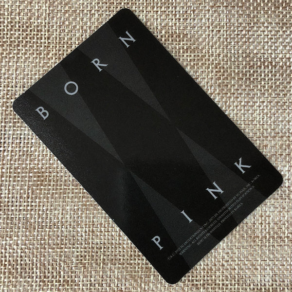 BLACKPINK JENNIE #1 [ Born Pink ] Official Photocard, Digipack Ver. / New / Gift