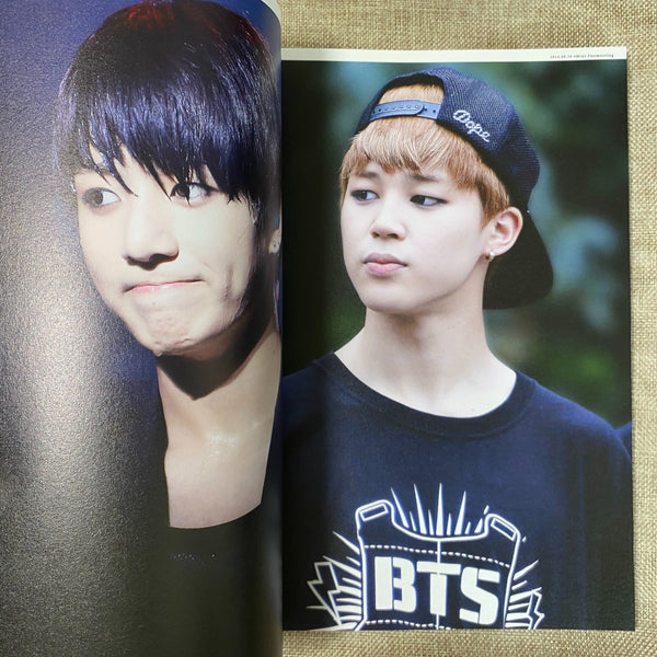 BTS JUNGKOOK JIMIN [ Rosso Azure Exhibition Photobook ] 100 pg, 21x30 cm/New/GFT