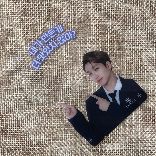 THE BOYZ SANGYEON [3rd Fanclub The B Kit] Official Food Photoprop Photocard /+G