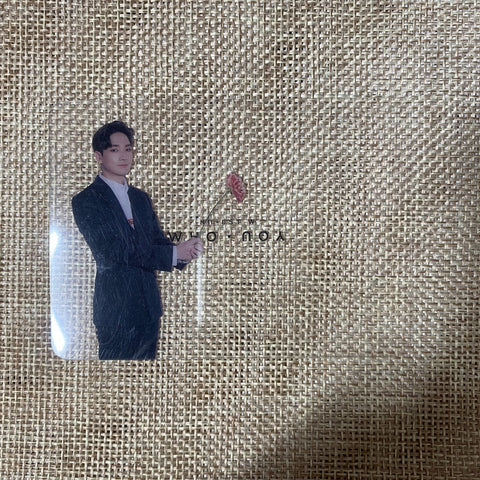 NUEST ARON [ WHO, YOU ] Official Transparent Photocard / New / Gift