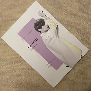 BTS V [Portrait Of The Violet Exhibition] Photobook, 64 pg 21x29 cm / New / Gift