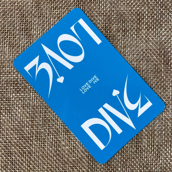 IVE GAEUL #2 [ LOVE DIVE ] Official Starship Sqaure Photocard / New / Gift