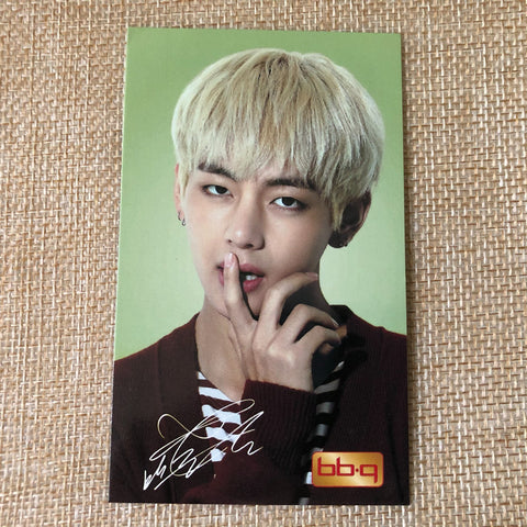 BTS V #2 [ BBQ ] Official Photocard / New / Gift