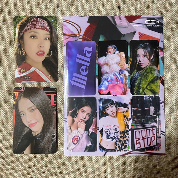 MAMAMOO HAND SIGNED [MIC ON] Promo Album Autographed Full Set / New, Rare / Gift