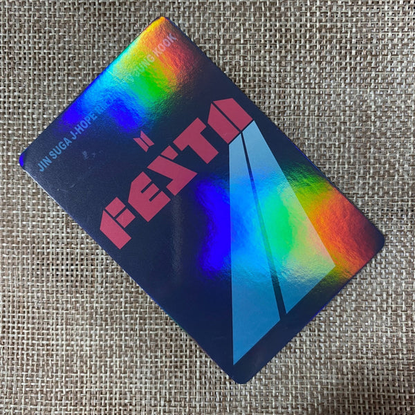 BTS RM [ 2024 FESTA Holographic Trading ] Official Photocard / New, Rare / Gift