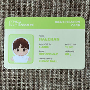 NCT HAECHAN [ CCOMAZ GROCERY STORE ] Official ID Card Photocard / New / Gift