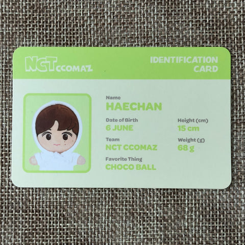 NCT HAECHAN [ CCOMAZ GROCERY STORE ] Official ID Card Photocard / New / Gift