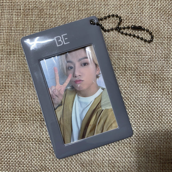 BTS JUNGKOOK [BE Essential Edition] Official Photocard + Holder, Weverse / Gift