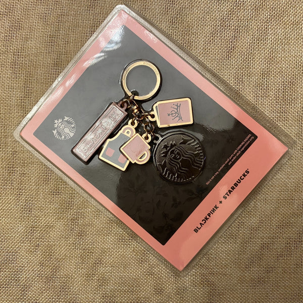 BLACKPINK [ Blackpink X Starbucks Limited ] Official Keychain / New, Rare / Gift