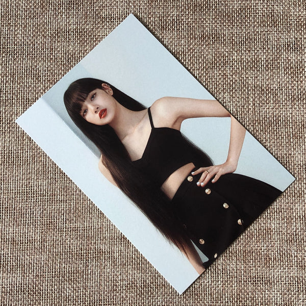 BLACKPINK LISA #2 [ THE ALBUM ] Official Postcard, 1st Full Album / New / Gift