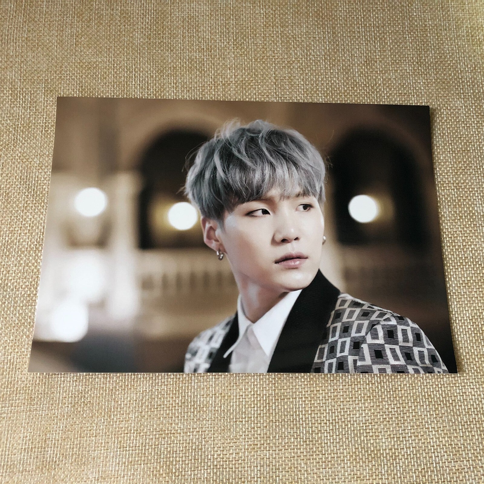 BTS SUGA #2 [HYYH On Stage Epilogue] Official Postcard Photo Photocard / Gift
