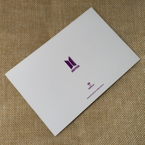 BTS RM [ Armypedia HYYH pt.2 ] Official Postcard Photocard / New / Gift