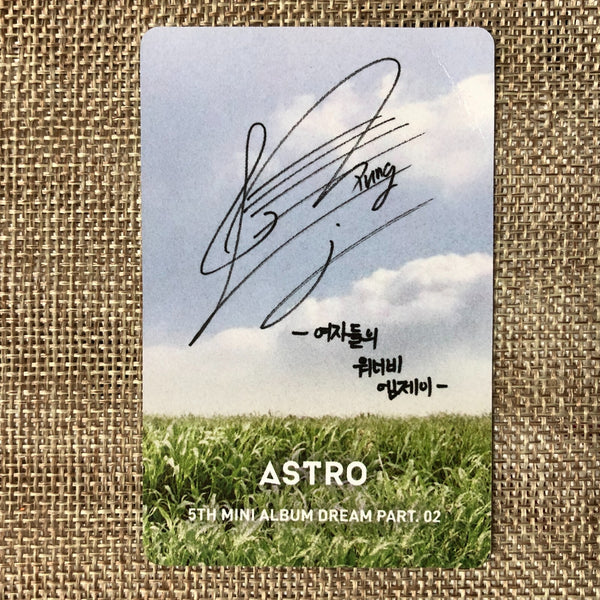 ASTRO MJ [ DREAM PART. 02 ] Official Photocard, 5th Mini Album / New / Gift