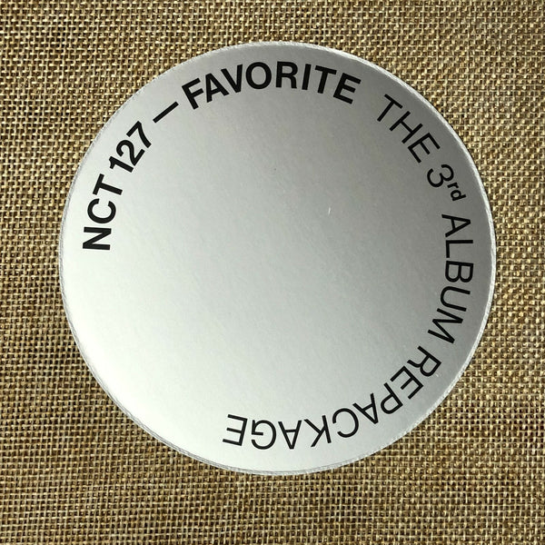 NCT 127 DOYOUNG [FAVORITE] Official Pendant Photocard, CATHARSIS Ver / Gift