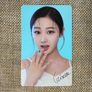 AESPA GISELLE [ MEDIHEAL ] Official Photocard, Signature, SM Town / New / Gift