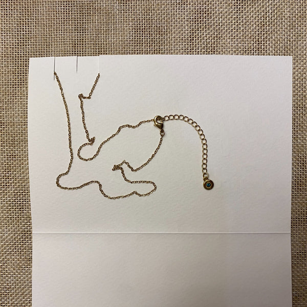 EXO BAEKHYUN [ SM Town & Store Birthday Necklace ] Artist Gold / New Rare /+Gift