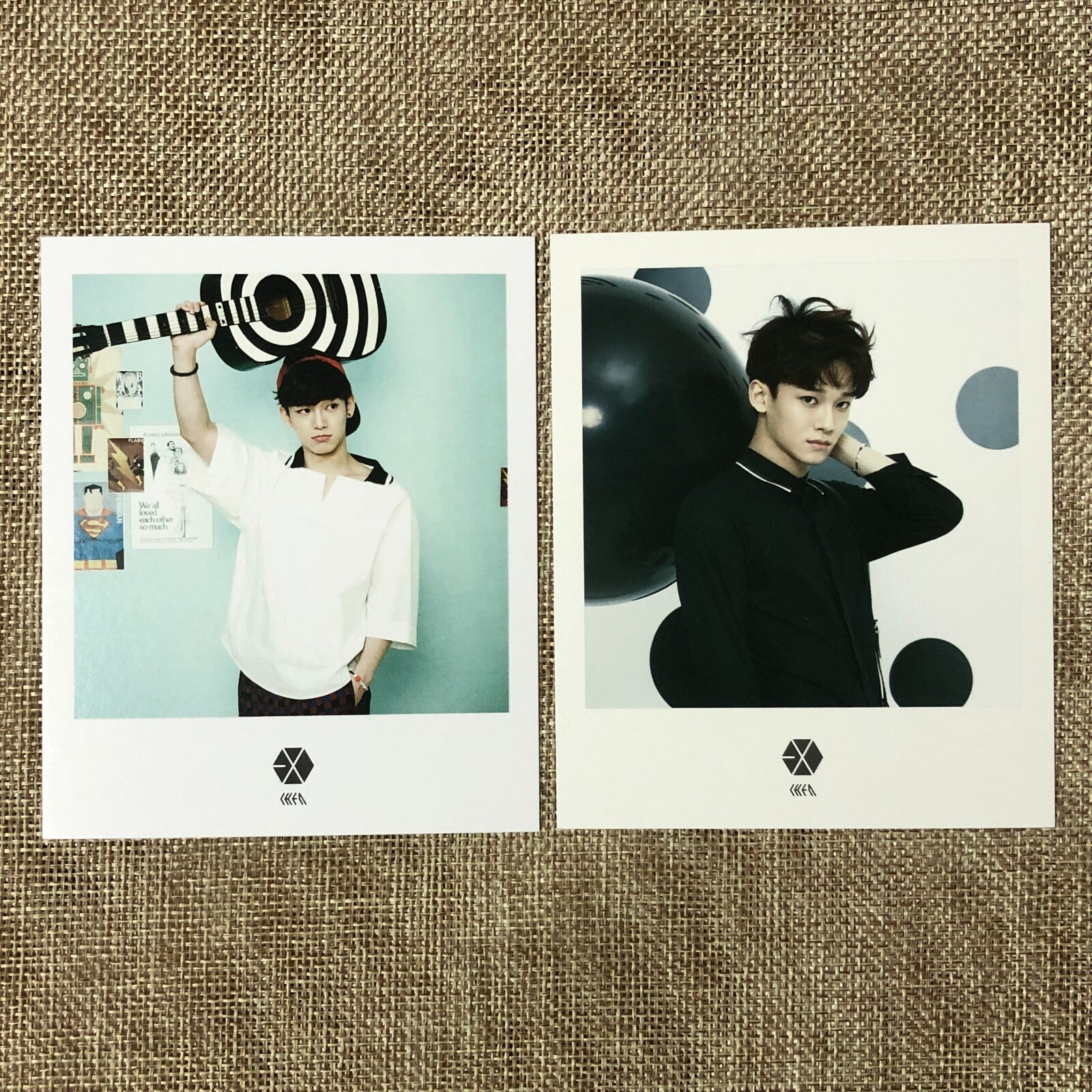 EXO CHEN [Coex Atrium SUM] Official Polaroid Photocard Set, Postcard / Gift