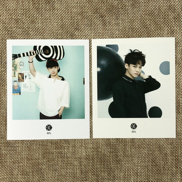 EXO CHEN [Coex Atrium SUM] Official Polaroid Photocard Set, Postcard / Gift