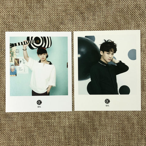 EXO CHEN [Coex Atrium SUM] Official Polaroid Photocard Set, Postcard / Gift