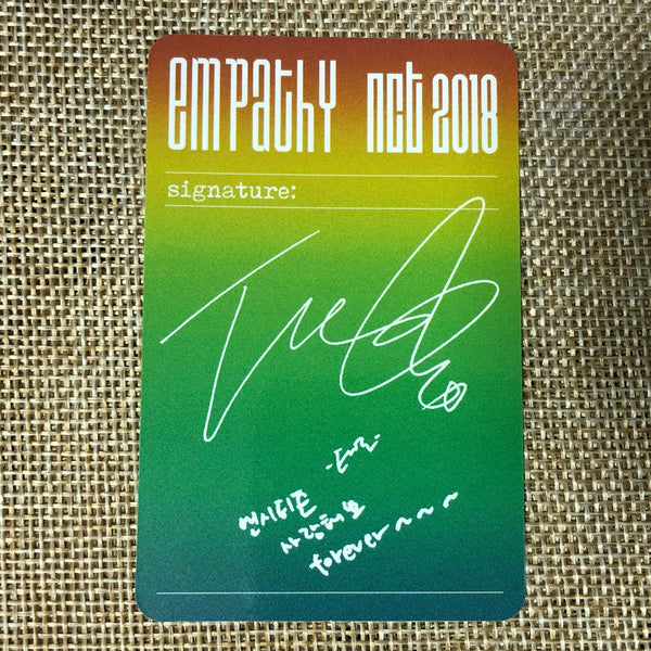 NCT 2018 TAEIL [ EMPATHY ] Official Photocard Dream Ver, 1st Album / New / Gift