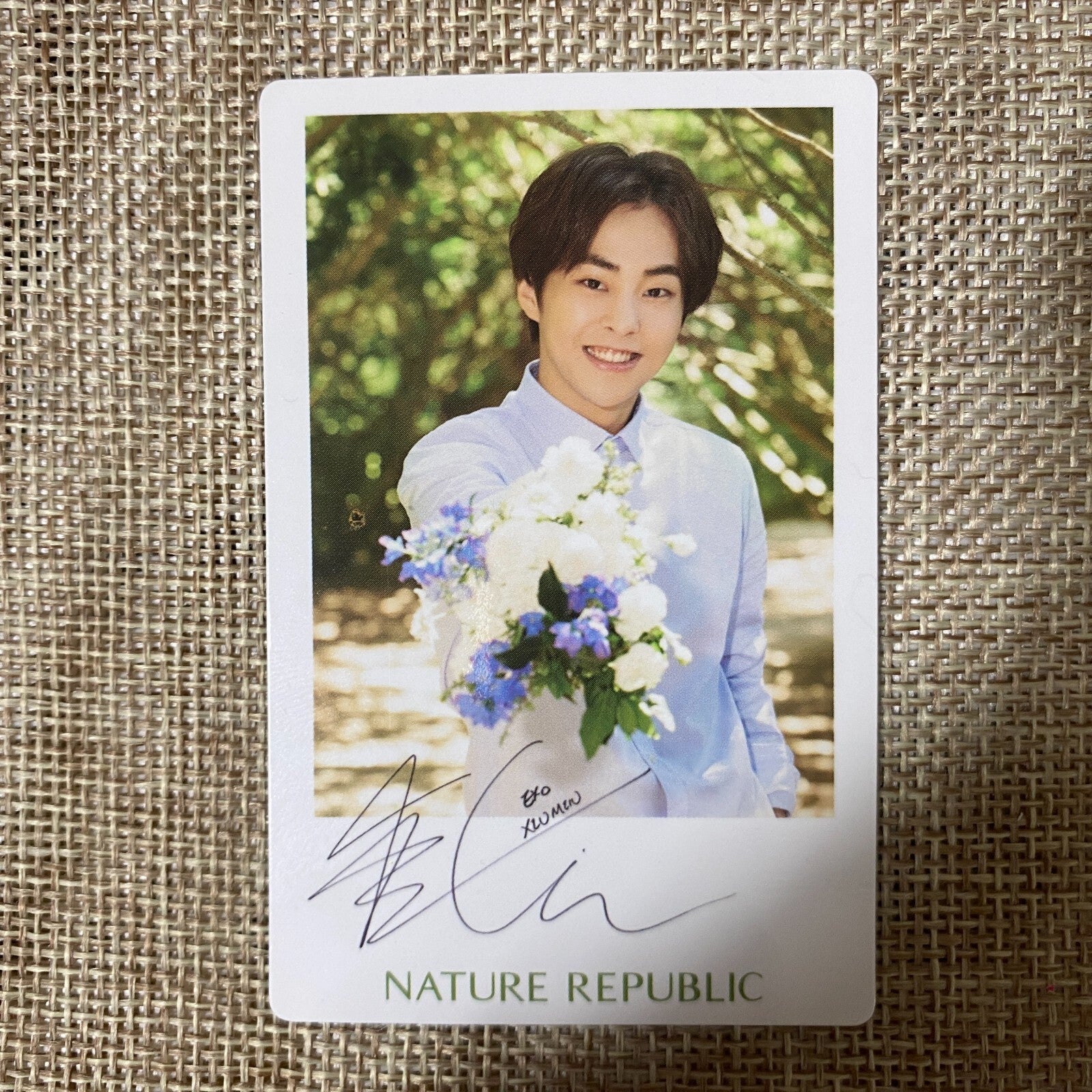 EXO XIUMIN #2 [ Nature Republic ] Official Limited Photocard / New, Rare / Gift