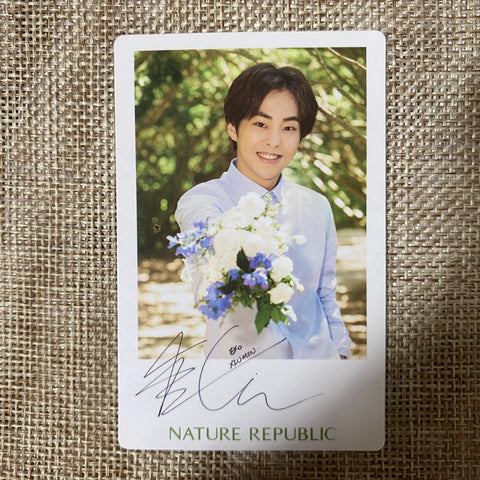 EXO XIUMIN #2 [ Nature Republic ] Official Limited Photocard / New, Rare / Gift